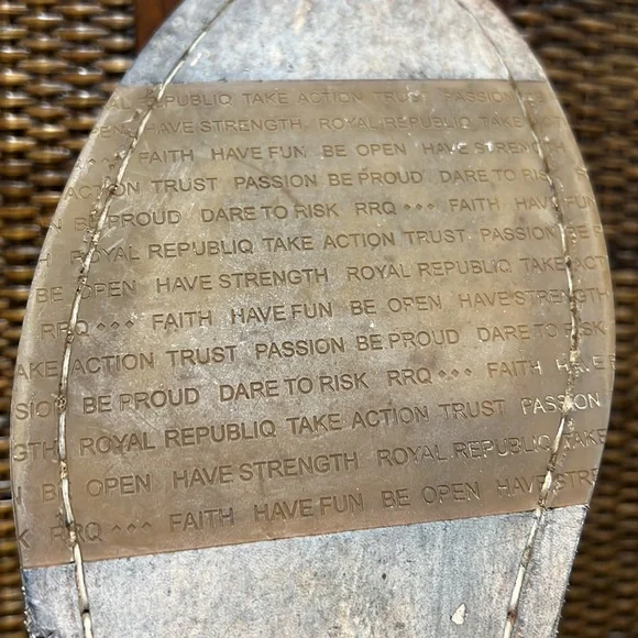 Royal RepubliQ White Dandy Derby Oxford Dress Shoes - Picture 16 of 16